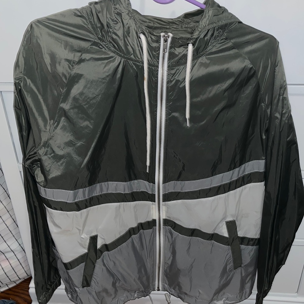 Green “Windbreaker” Jacket